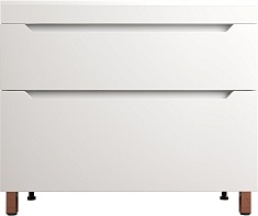 Style Line Тумба под раковину Остин 100 белая матовая